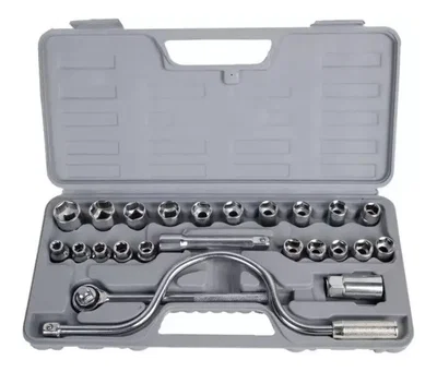 LLAVE TUBO SET 25 PIEZAS 8 AL 22MM