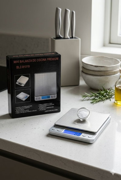 BALANZA MINI DE COCINA BLZ-90019 0,1-3000GR
