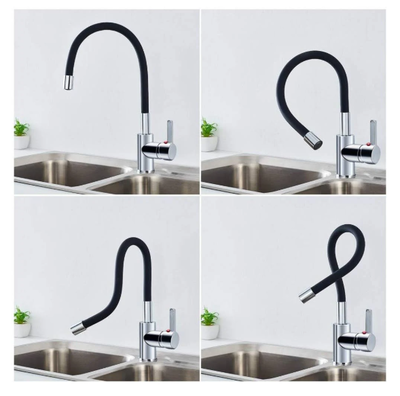 CANILLA COCINA TREMME MONOCOMANDO FLEXIBLE