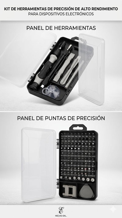 DESTORNILLADOR DE PRECISION 115PCS