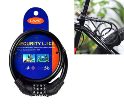 LINGA PARA BICI MOTO CON CODIGO