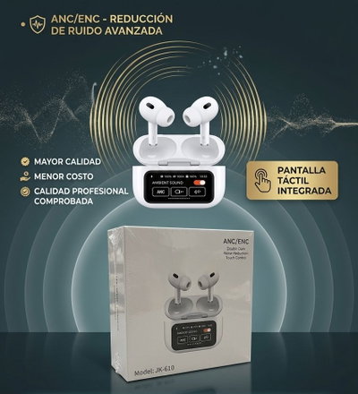 AURICULAR BLUETOOTH CON PANTALLA JK-610