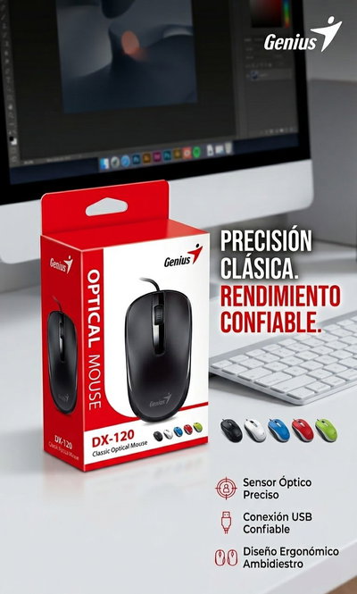 MOUSE GENIUS DX-120 USB