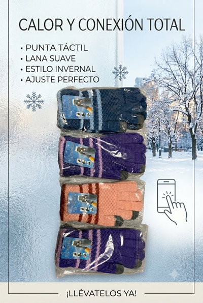 GUANTES MUJER INVIERNO