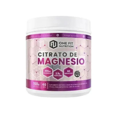 CITRATO DE MAGNESIO ONE FIT 150GR