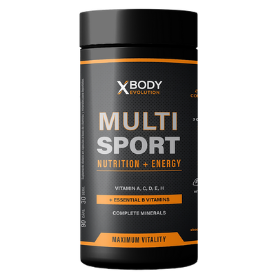 MULTI SPORT NUTRITION + ENERGY XBODY 90 CAPS