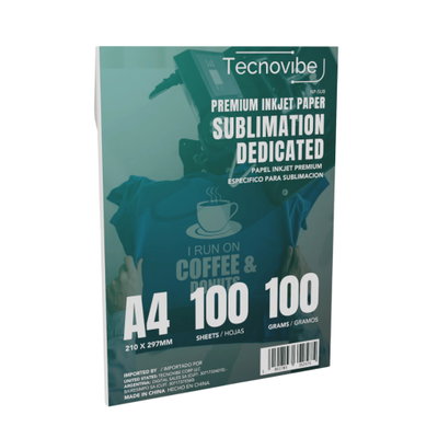 RESMA PAPEL SUBLIMACION 100GR X100U TECNO