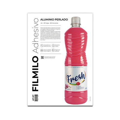 RESMA FILMILO ADHESIVO ALUMINIO PERLADO X20U 83 M