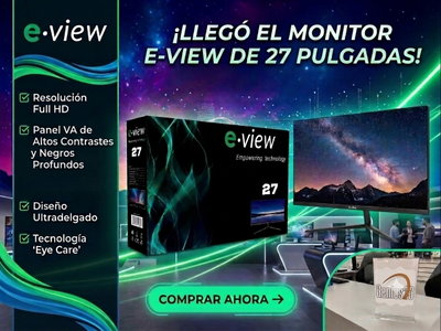 MONITOR LED 27" E-VIEW 2751RAY 75HZ HDMI