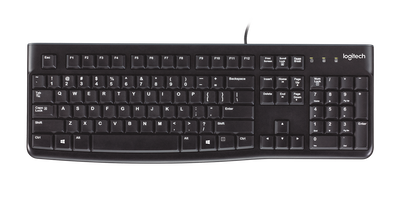 TECLADO LOGITECH K120 BLACK