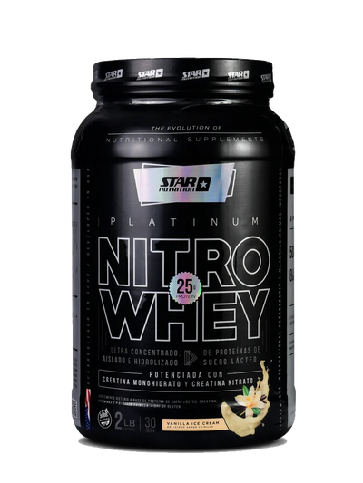 NITRO WHEY STAR VAINILLA ICE CREAM 2LB