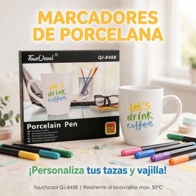 MARCADORES PARA PORCELANA X12U