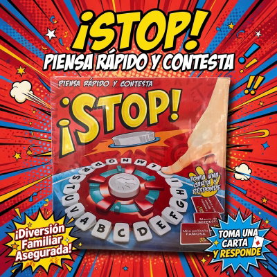 JUEGO DE MESA BASTA STOP