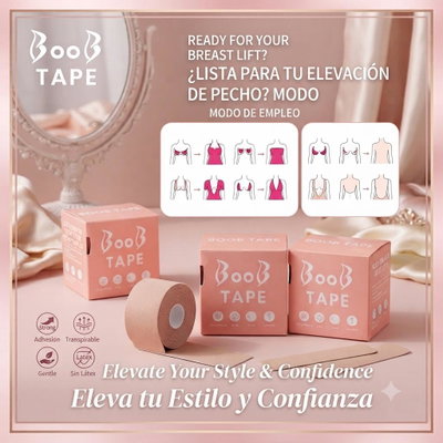 CINTA ADHESIVA PARA ESCOTES BOOB TAPE 5M