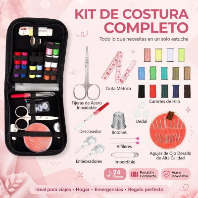 KIT DE COSTURA 24 PIEZAS