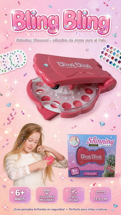 APLICADOR DE STRASS BRILLOS PARA EL CABELLO