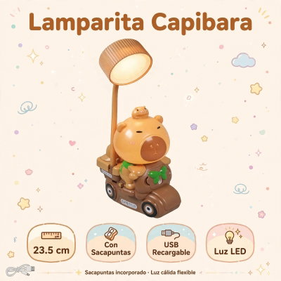 VELADOR CAPIBARA MOTO