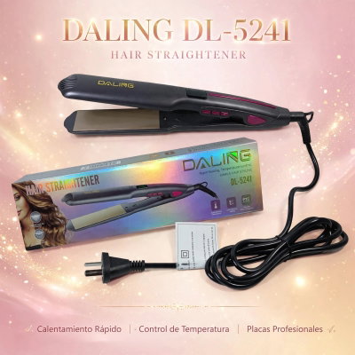 PLANCHA DE PELO DALING 220º LED DISPLAY