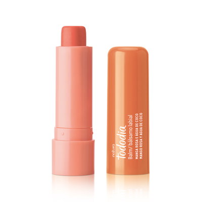 Bálsamo labial Mango rosa y agua de coco
