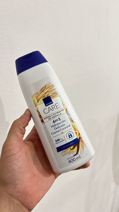 Crema corporal Care Avena y vainilla 400 ml