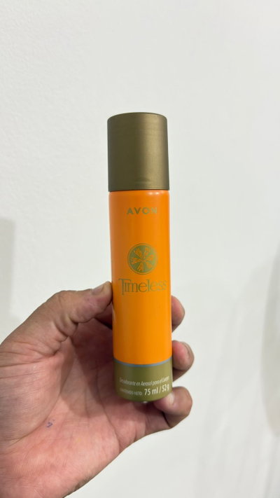 Desodorante en aerosol corporal Timeless