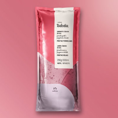 Jabón líquido Tododía Frutas rojas (repuesto)