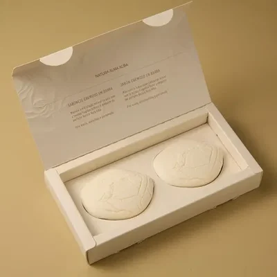 Caja de jabones Aura Alba