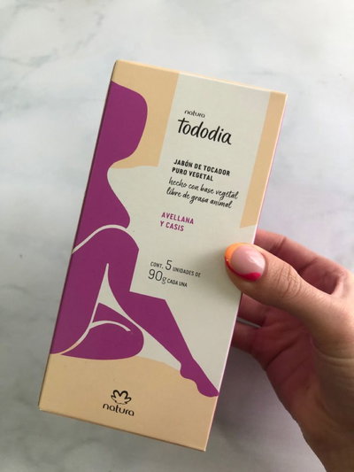 Jabones Tododía Avellana y Casis