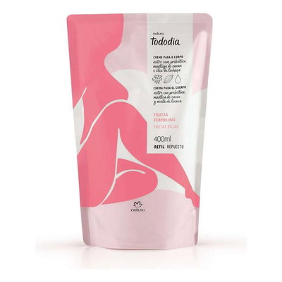 Repuesto Crema Hidratante corporal Tododía Frutas Rojas