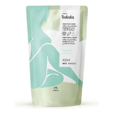 Repuesto Crema Hidratante corporal Tododía Flor de lis