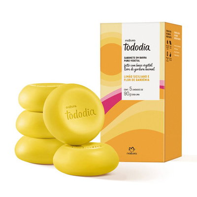 Jabones Tododía Limón Sicialiano y flor de Gardenia