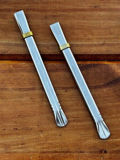 Bombilla acero cod. 101