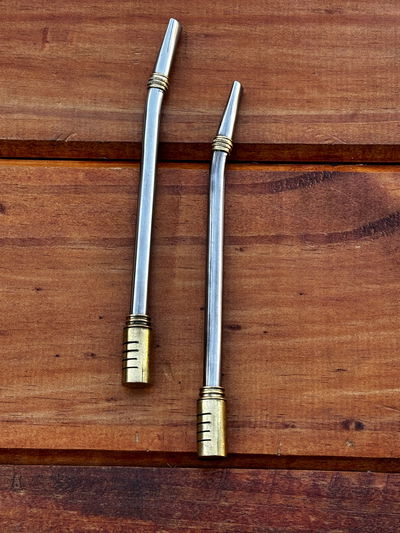 Bombilla acero tambor cod. 151