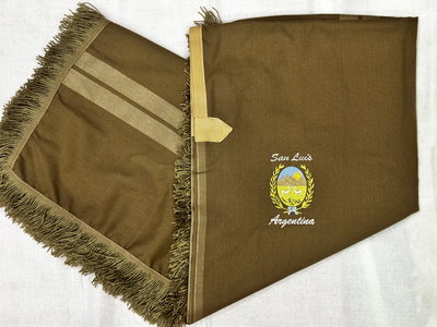 Poncho Puntano Bordado 