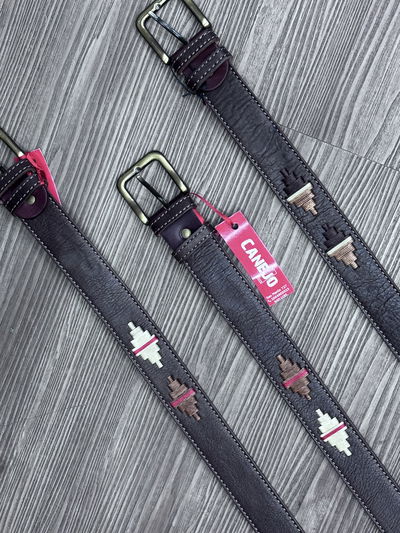 Cinto Búfalo Bordado 