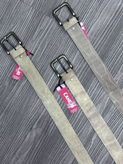 Cinto Cuero crudo C/costura