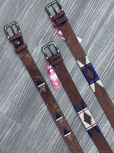 Cinto Carpincho Bordado 