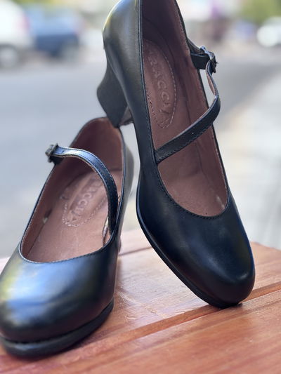 Zapato Baile Dama Cuero vacuno