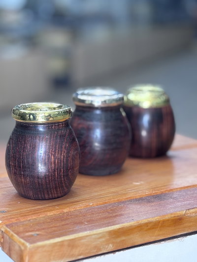 Mate Algarrobo porito Alpaca