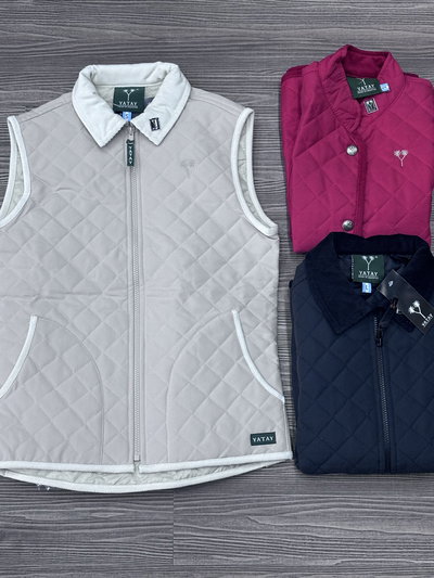 Chaleco Yatay Matelaceado Femenino