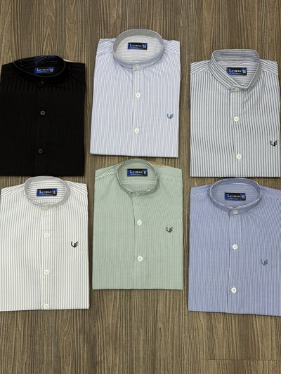 Camisa Cuello Mao Niño/a