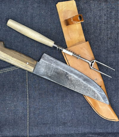 Juego de cuchillo y destenedor 8763