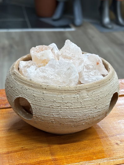 Lampara arenada de Sal del Himalaya 