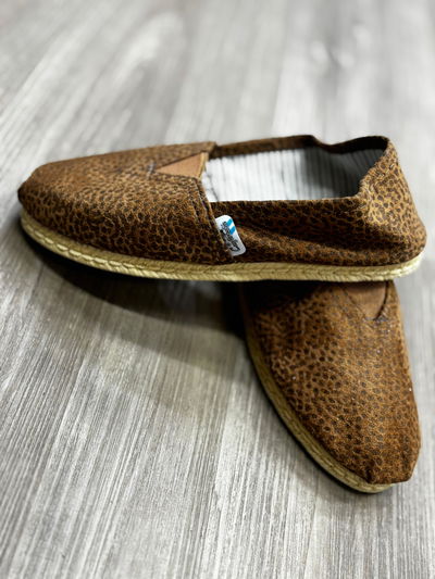 Alpargata Confortable de Simil Carpincho