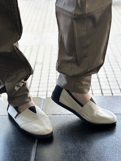 Alpargata Posta PVC Crudo