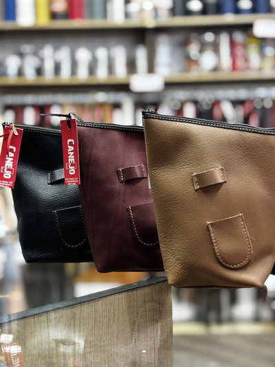 Bolsa Yerbatera Cuero Individual 