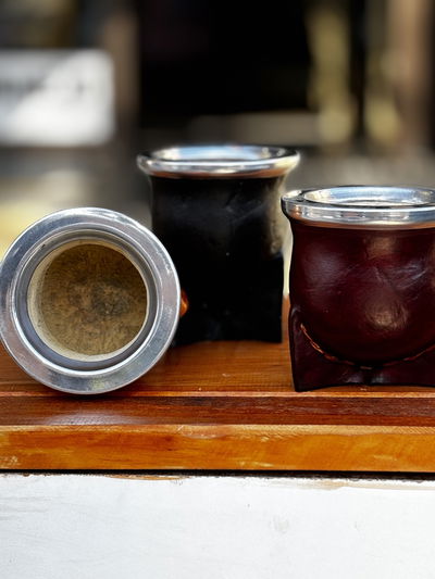 Mate Calabaza Vaqueta v/Aluminio