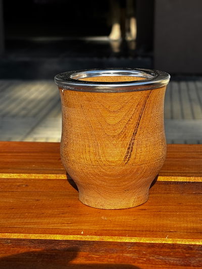 Mate Algarrobo virola Acero