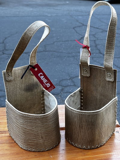 Portamate Cuero Crudo