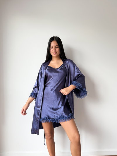 SET IMPORTADO 2 PIEZAS - AZUL -